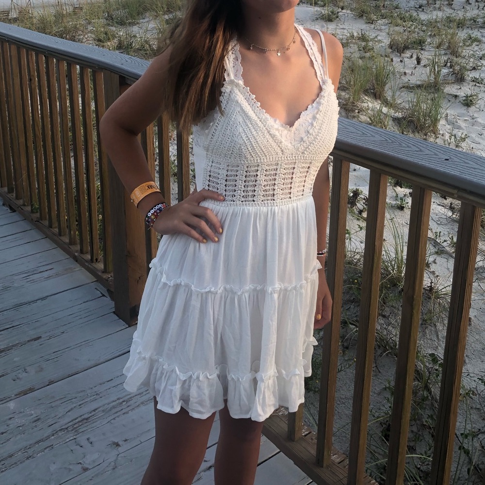 Beautiful white sundress